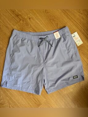 NWT SAXX Men's Light Purple Swim Shorts